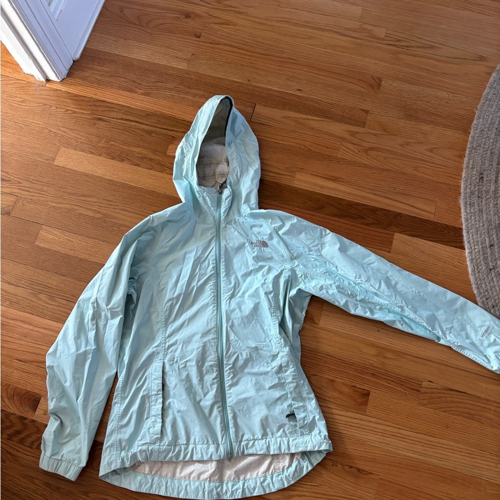 North Face rain coat